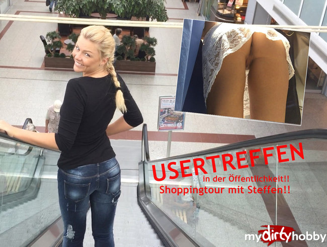 USERTREFFEN in der Öffentlichkeit!! Shoppingtour mit Steffen!!