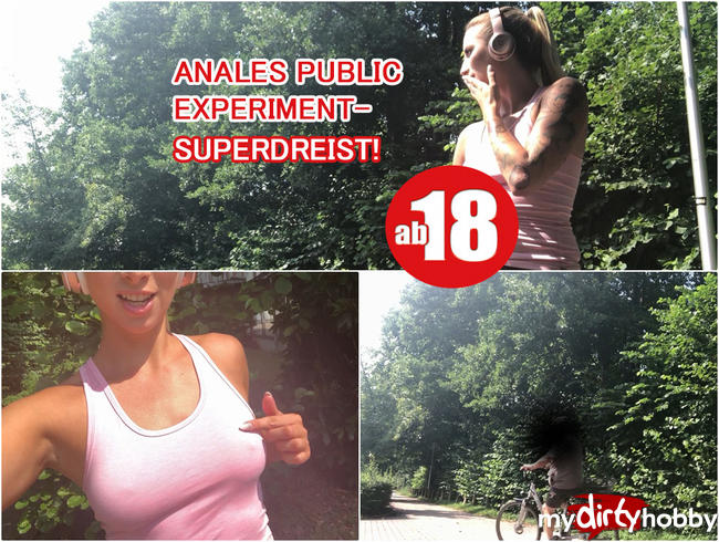 ANALES PUBLIC EXPERIMENT - SUPERDREIST! |HANNA SECRET