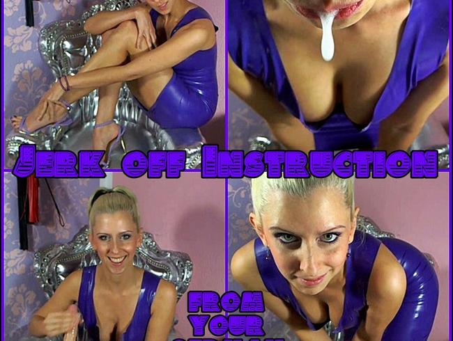 JERK OFF INSTRUCTION FROM YOUR GERMAN MISTRESS