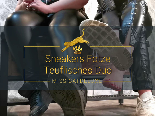 Sneakers Fotze Teuflisches Duo!