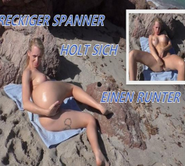 Dreist. Dreckiger Spanner wixxt sich einen !