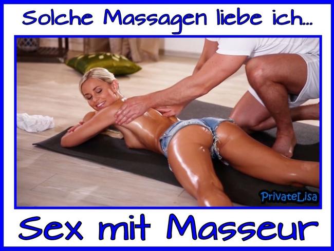 Das war eine richtig geile XXX Massage…