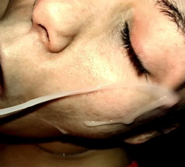 The Young Peenelopee #4 [The early works with 21] Close-Up Deepthroat & Gesichtsbesamung Facial Cum